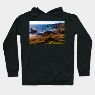 Coastal Bluffs On Sonoma Coast Hoodie